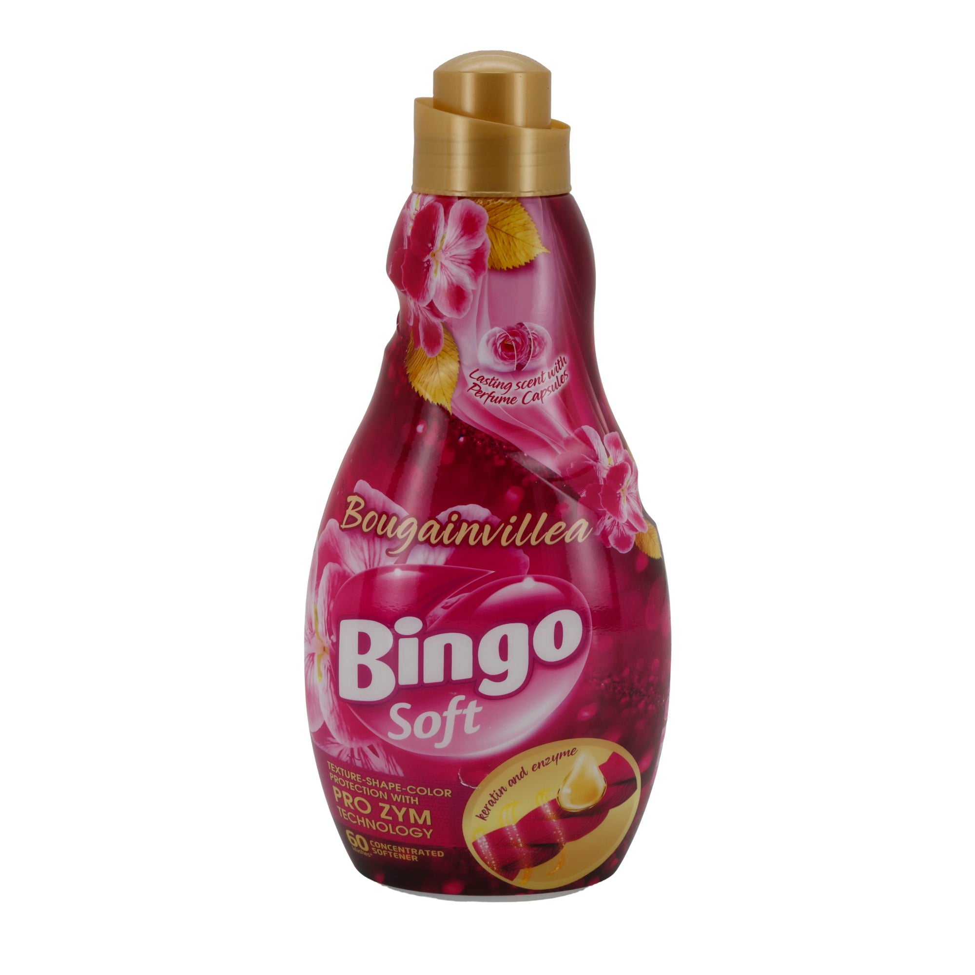 Weichspüler Bingo Soft Bougainvillea | Langanhaltende Frische | 60 Wl BINGO
